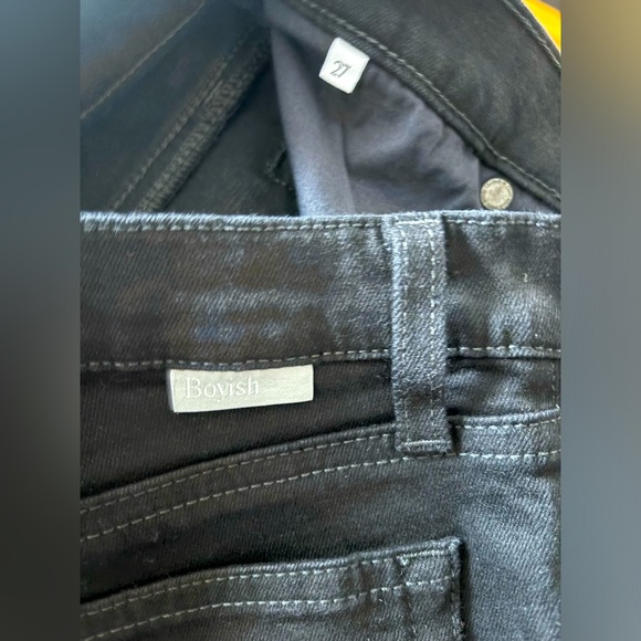 BOYISH: Skinny Jean in Black Beauty - Picture 4 of 4